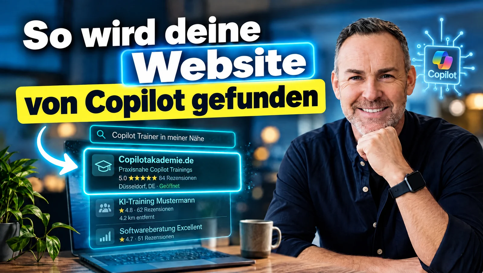 So wird deine Website von Copilot gefunden – GEO für Microsoft Copilot, ChatGPT und Perplexity. Mit Jörg Janßen.