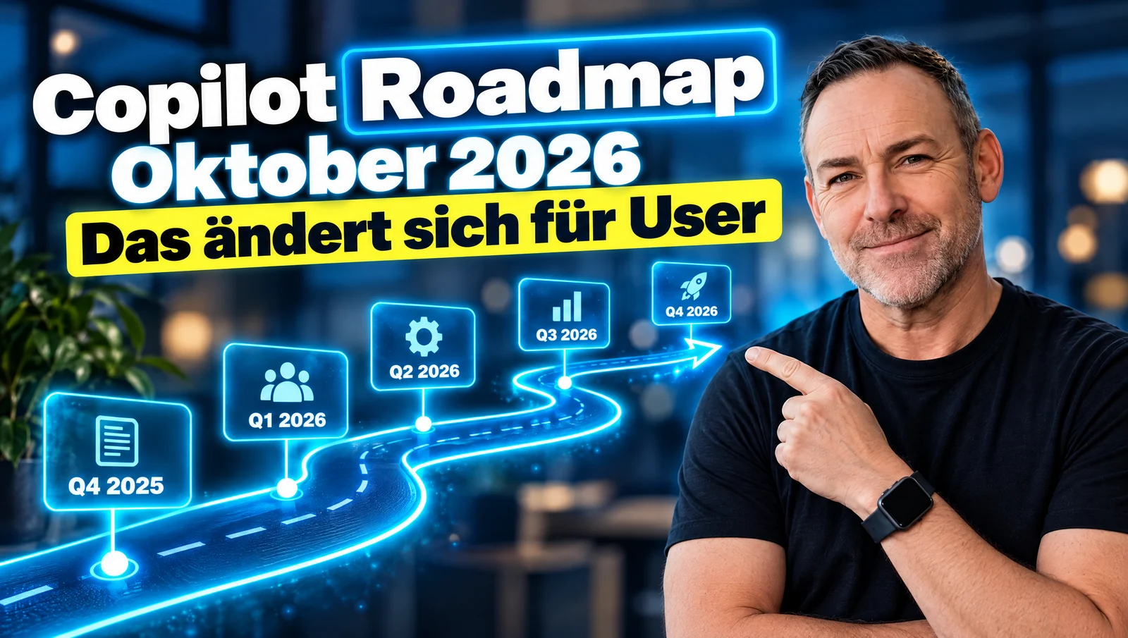 Copilot Roadmap Oktober 2026 – was sich für Nutzer ändert. Mit Jörg Janßen.