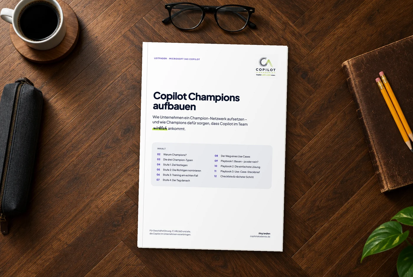 Der Leitfaden „Copilot Champions aufbauen
